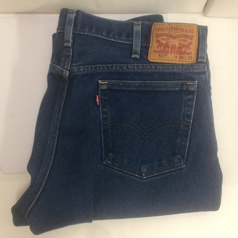 Levi's 517 Blue Jeans Men's (34 X27*)